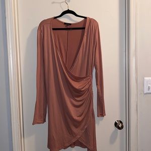 Elegant wrapped mini dress- NEVER WORN